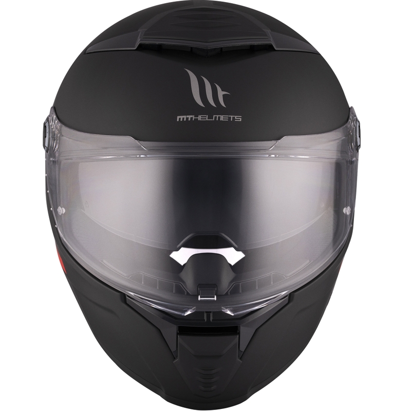 Pilna izmēra motocikla ķivere MT FF118SV Thunder 4 SV melna matēta