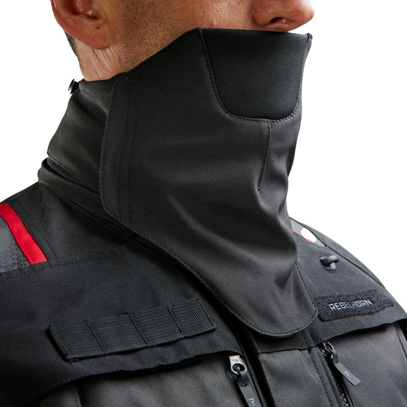 Rebelhorn Cubby V melna-antracīta-sarkana motocikla jaka