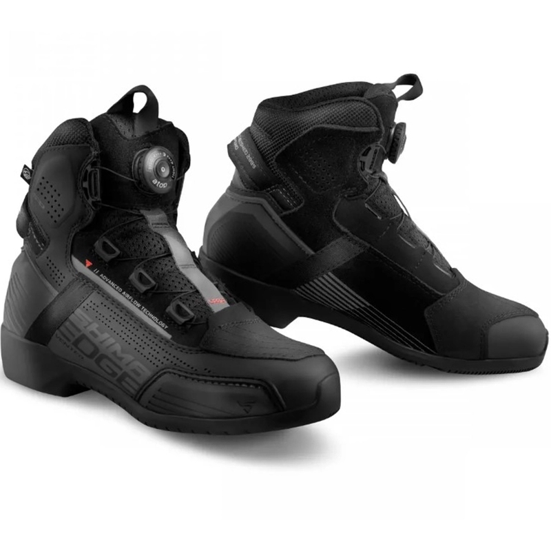 Sieviešu Shima Edge Vent Black Motociklu zābaki