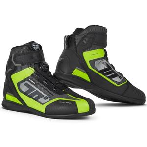 Motocikla zābaki SEVENTY DEGREES SD-BR3 Veloce PRO melni-fluo dzelteni