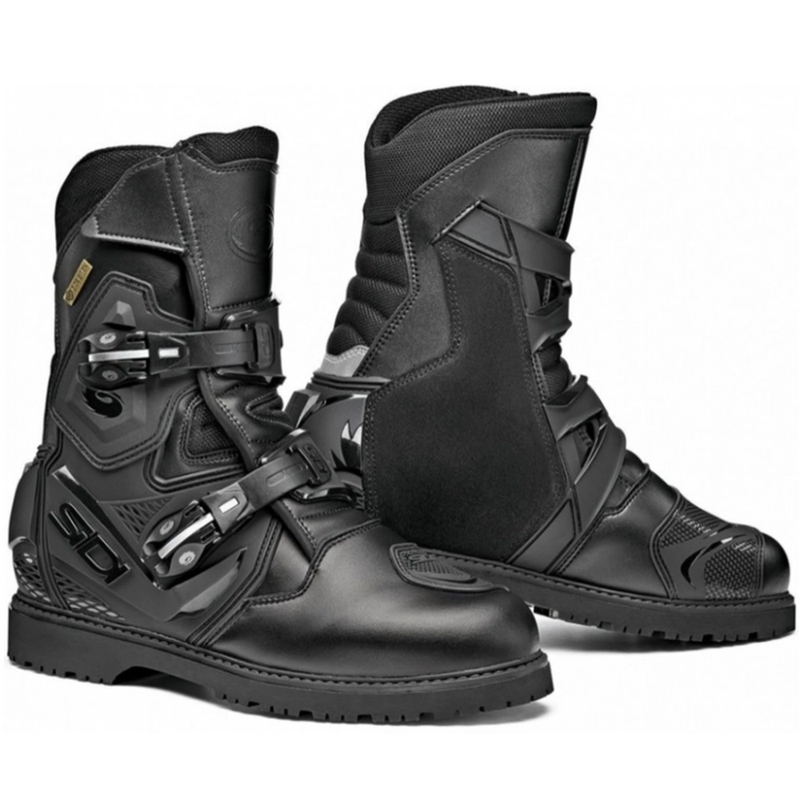 SIDI Adventure Gore-Tex 2 Mid motocikla zābaki, melni