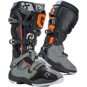 Eleveit X-Legend motocikla zābaki pelēki-oranženi