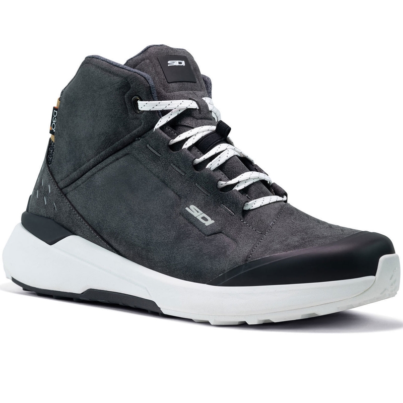 SIDI NUCLEUS Suede WP melnbalti motocikla zābaki