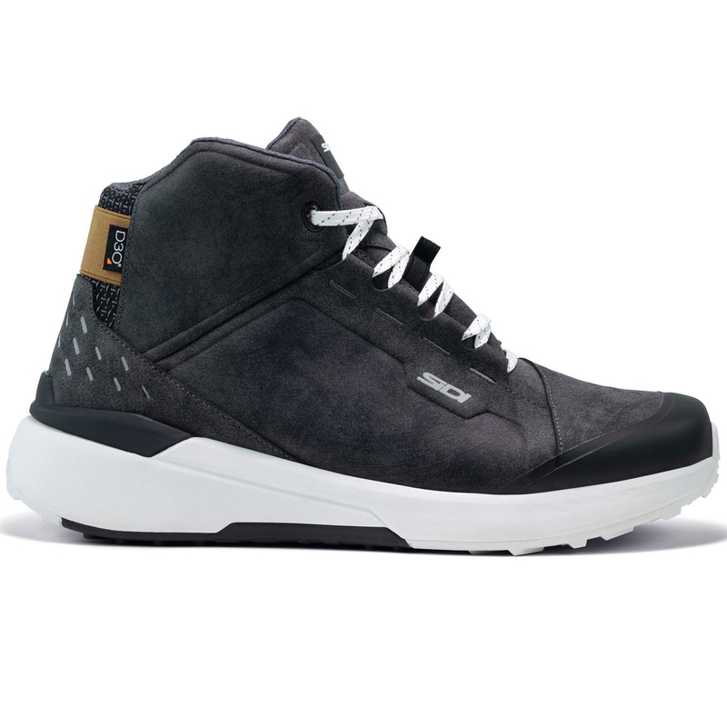 SIDI NUCLEUS Suede WP melnbalti motocikla zābaki