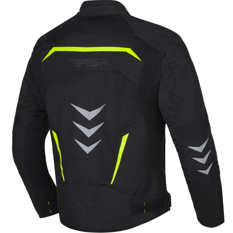 Motocikla jaka RSA Runway black-fluo yellow