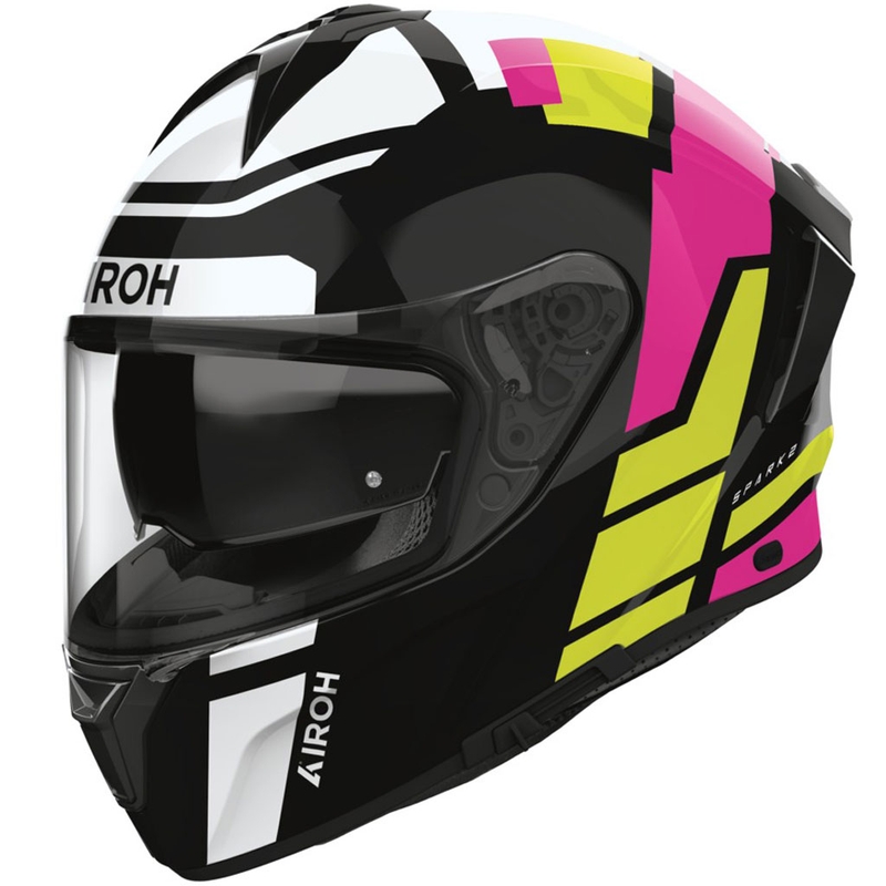 Integrēta motocikla ķivere Airoh SPARK 2 Livery spīdīga piparmētra