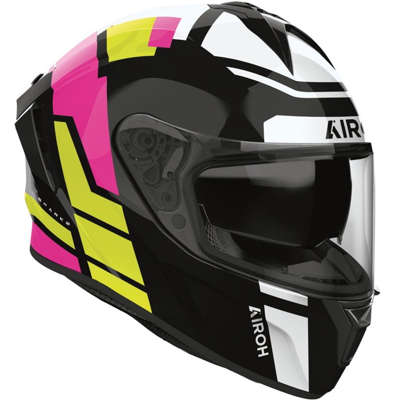 Integrēta motocikla ķivere Airoh SPARK 2 Livery spīdīga piparmētra