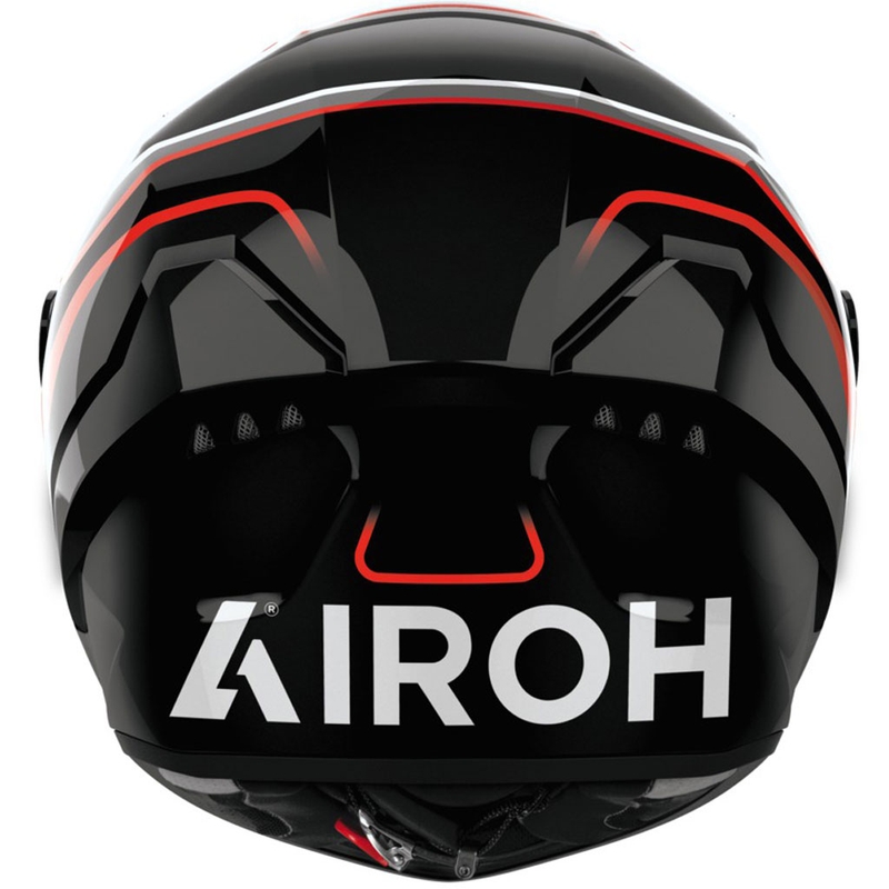 Integrēta motocikla ķivere Airoh CONNOR Masker spīdīga pelēk- melna