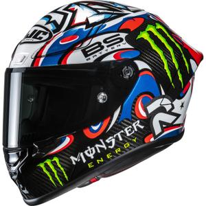 Integrēta motociklu ķivere HJC RPHA 1 V2 CARBON Quartararo Le Mans III MC25 multicolor