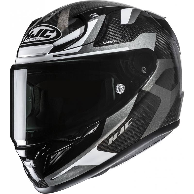 Integrālā motociklista ķivere HJC RPHA 12 CARBON Xentra MC5 melns-pelēks