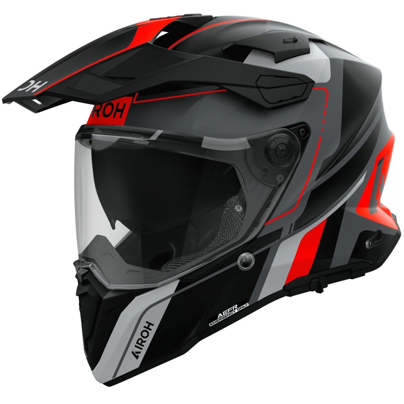 Enduro ķivere Airoh Commander 2 Skip matēts oranžs