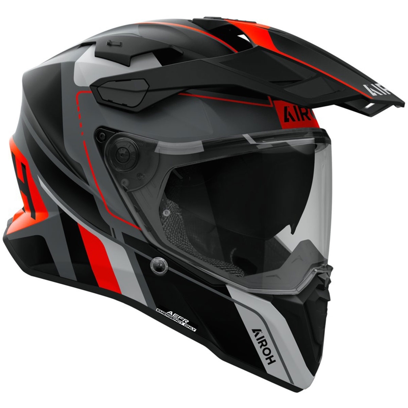 Enduro ķivere Airoh Commander 2 Skip matēts oranžs