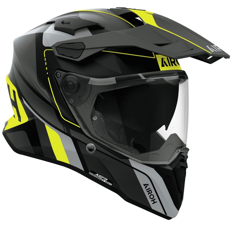 Enduro ķivere Airoh Commander 2 Skip matēta dzeltena