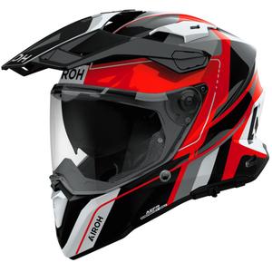 Enduro ķivere Airoh Commander 2 Skip spīdīgi sarkana