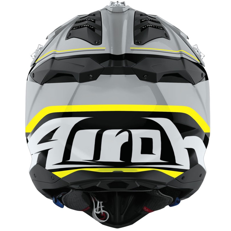 Motokrosa ķivere Airoh Aviator 3 Leader spīdīgi dzeltena