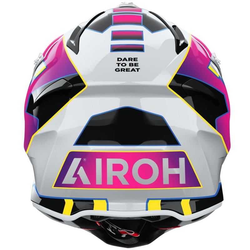Motokrosa ķivere Airoh Aviator ACE 2 Sunrise spīdīga daudzkrāsaina
