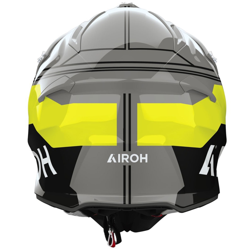 Motokrosa ķivere Airoh Aviator ACE 2 Fury spīdīgi dzeltena