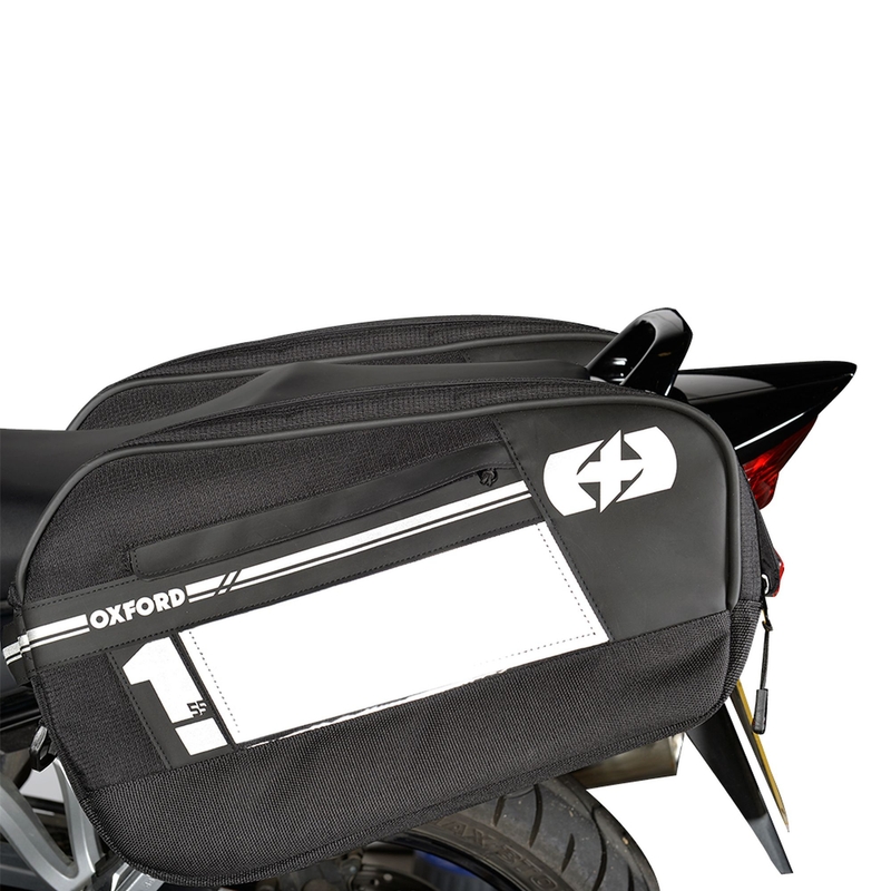 Oxford F1 55L motocikla sānu bagāžnieks