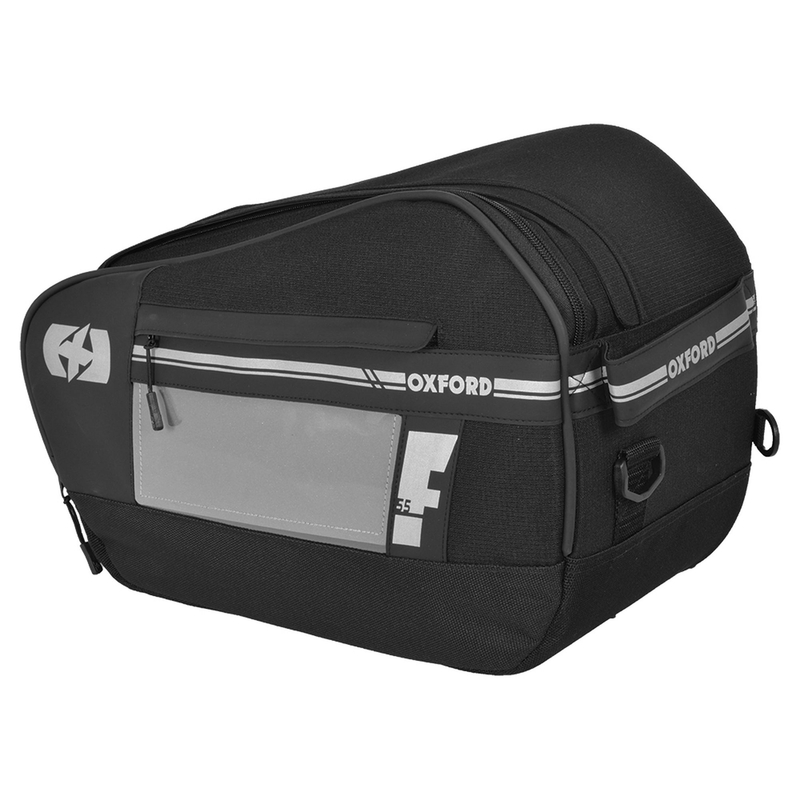 Oxford F1 55L motocikla sānu bagāžnieks
