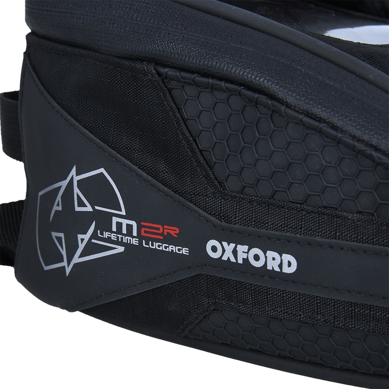 Somiņa motociklam Oxford M2R melna
