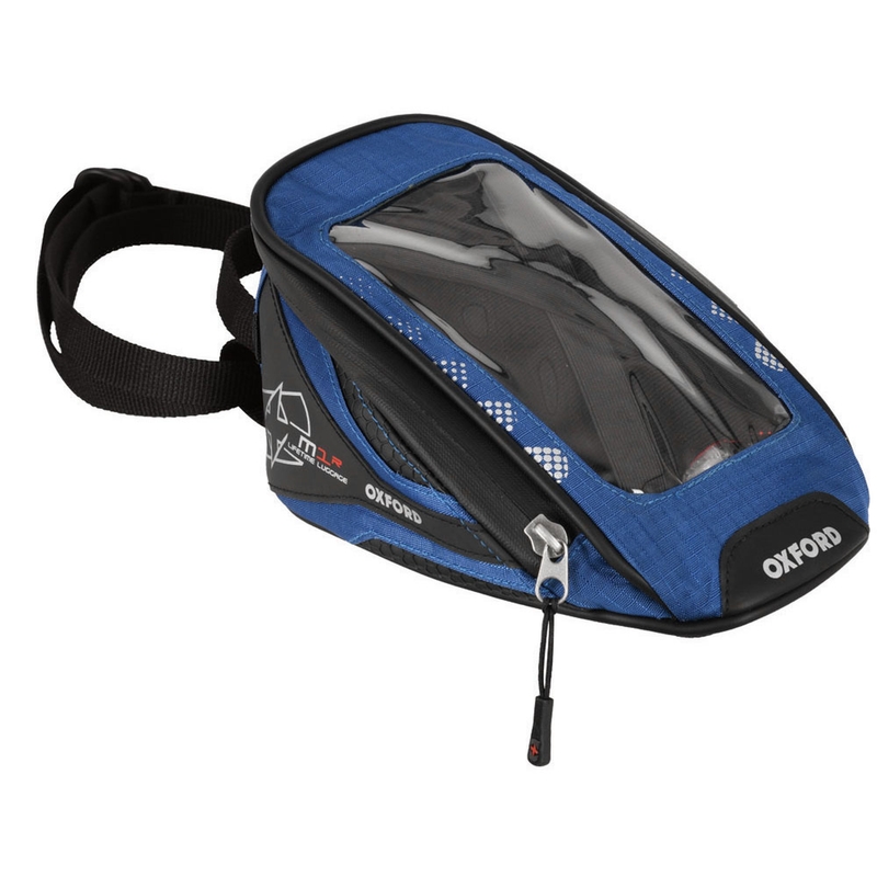 Somiņa motociklam Oxford M1R Micro black-blue