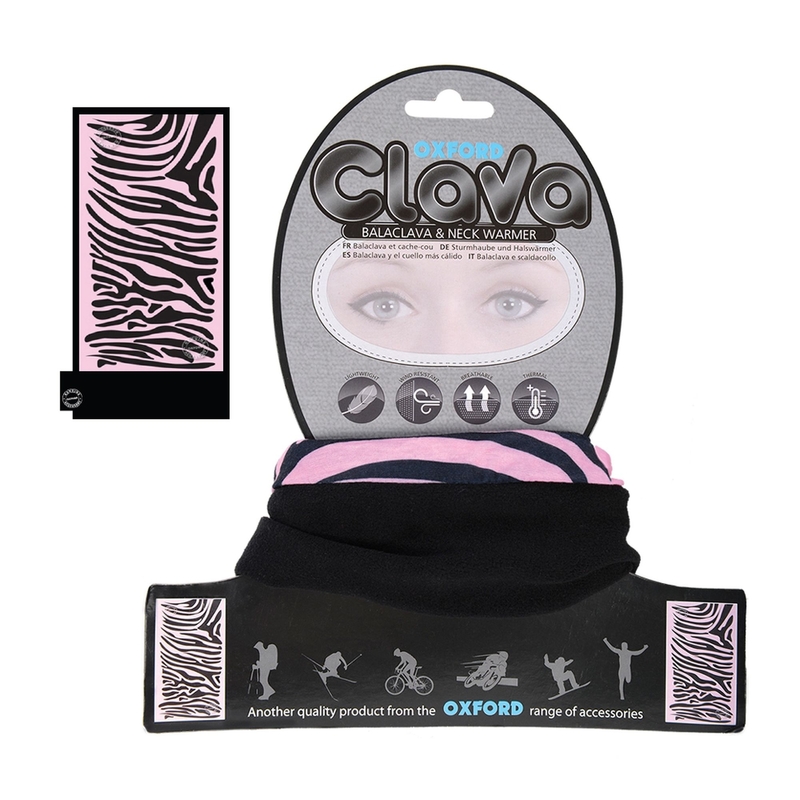 Kukla a nákrčník Oxford Clava Zebra