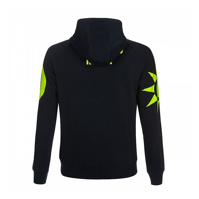 Mikina VR46 Valentino Rossi REPLICA Fleece tmavě modrá