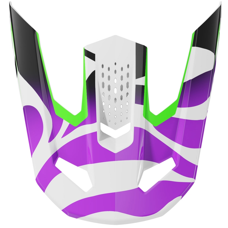 Ķiveres vizieris Shot Speed Ghost spīdīgi violets