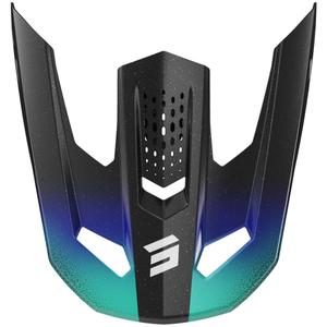 Ķiveres vizieris Shot Speed Olymp perlamutra zils