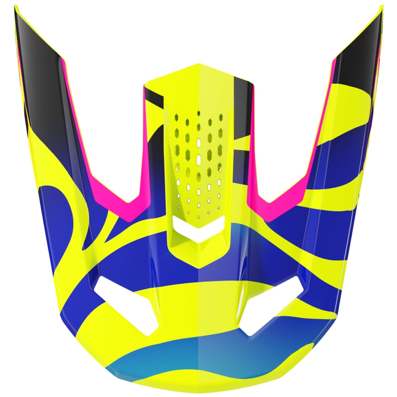 Bērnu ķiveres vizieris Shot Speed Ghost Glossy Fluo Yellow