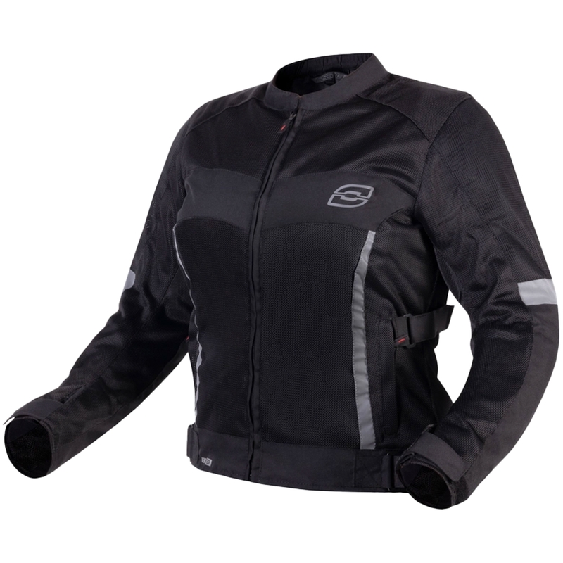 Sieviešu motocikla jaka Ozone Dart Black Motociklu jaka