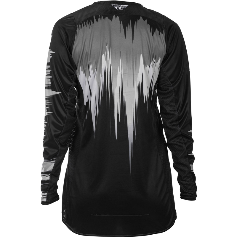 Sieviešu motokrosa krekliņš FLY Racing Lite black-grey-white