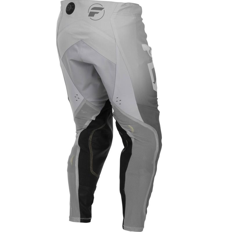 Motokrosa bikses FLY Racing Evolution baltas-pelēkas