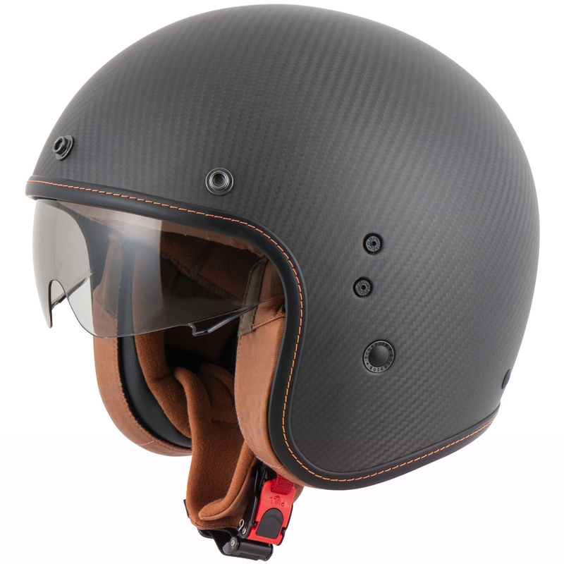 Atvērt ķivere Scorpion Belfast Evo Carbon Black Matte