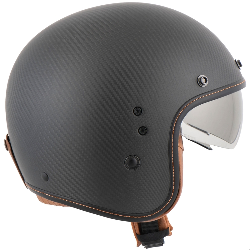 Atvērt ķivere Scorpion Belfast Evo Carbon Black Matte