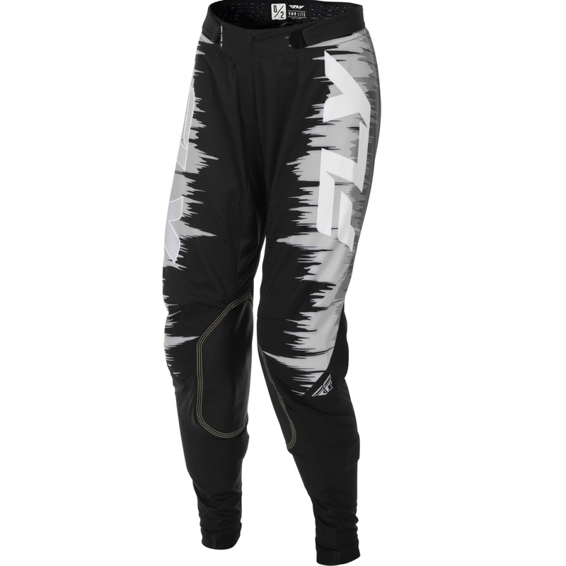 Sieviešu motokrosa bikses FLY Racing Lite black-grey-white