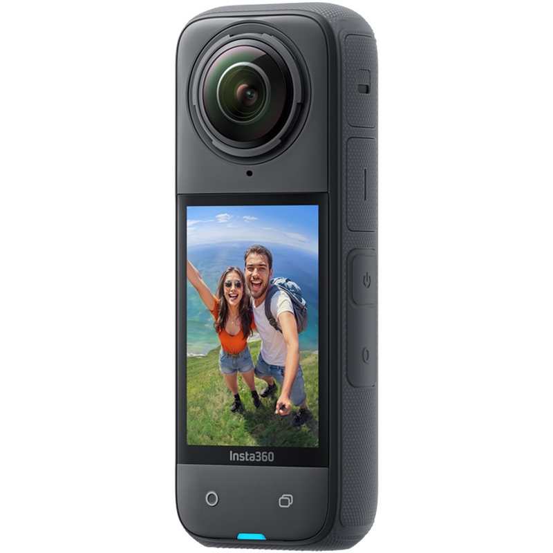 Insta360 X4 motociklu komplekta rīcības kamera melna