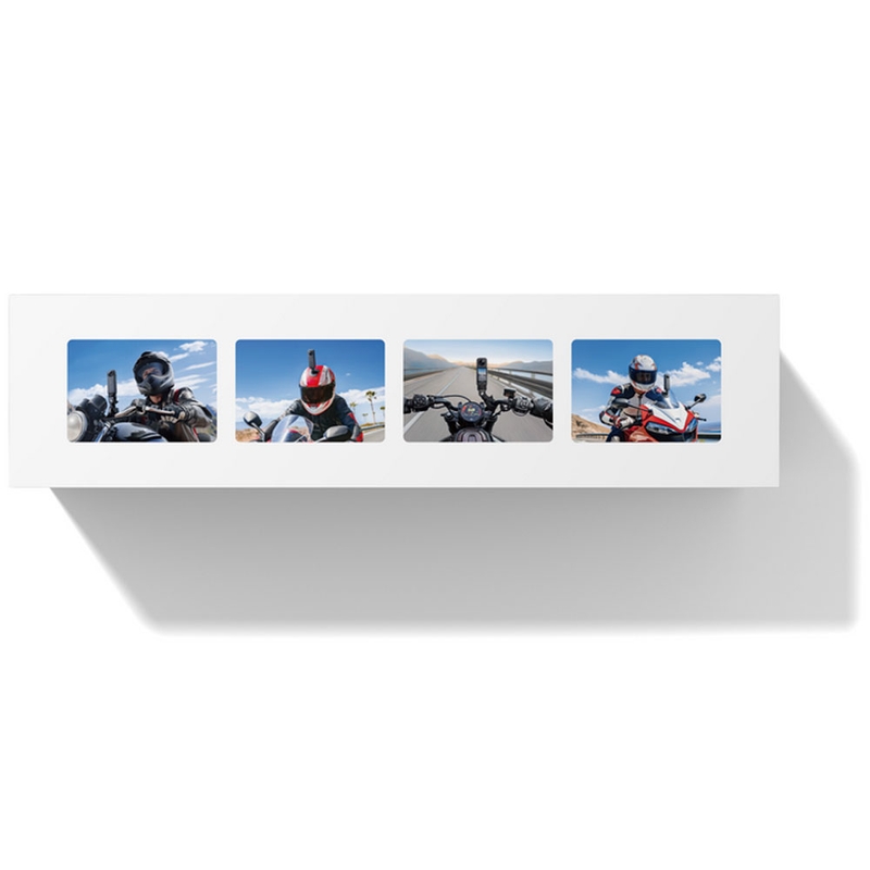 Insta360 X4 motociklu komplekta rīcības kamera melna