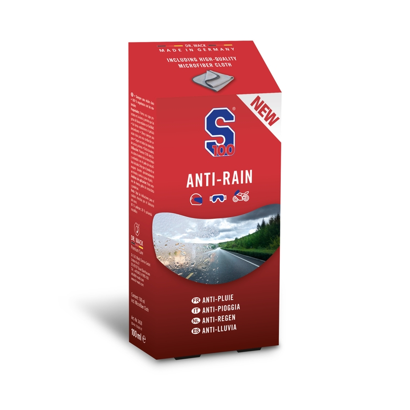 Anti-Rain S100, ieskaitot mikrošķiedras drānu 100 ml