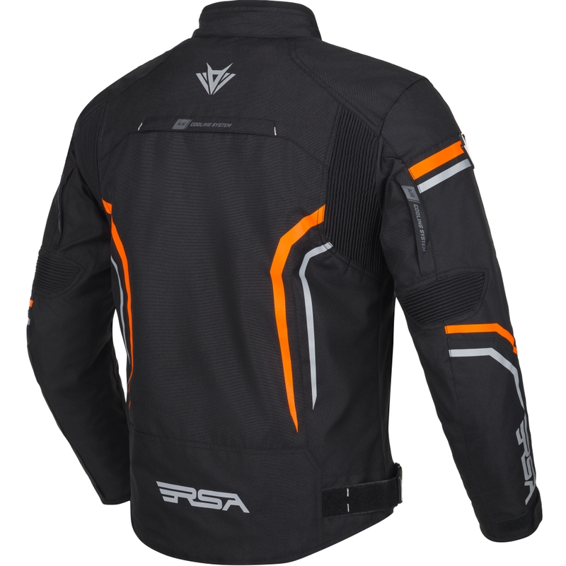 Motocikla jaka RSA Compact 2 black-grey-orange