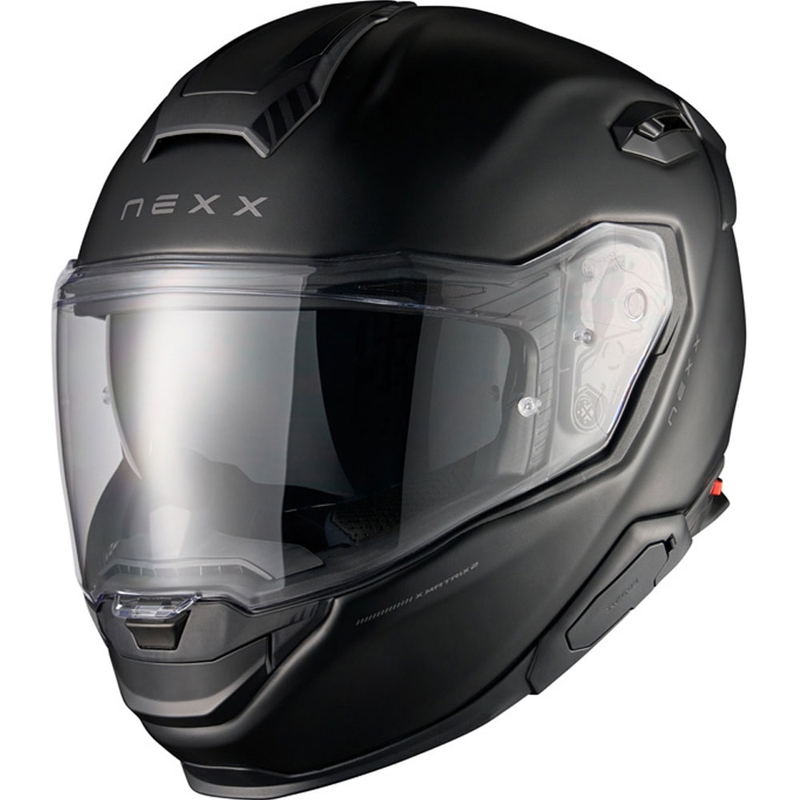 Integrēta motocikla ķivere Nexx X.TR Plain matēts melns