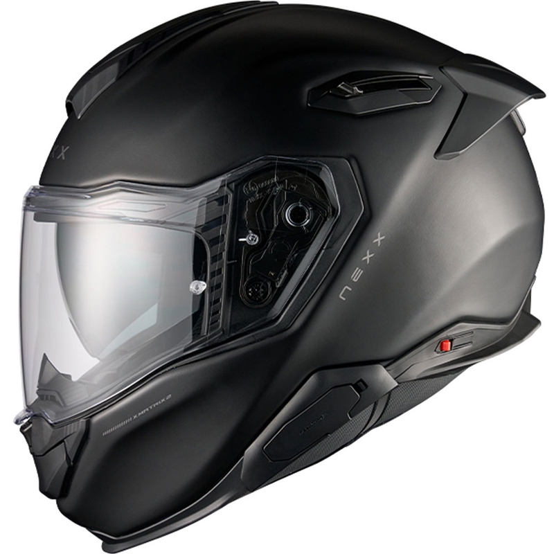 Integrēta motocikla ķivere Nexx X.TR Plain matēts melns