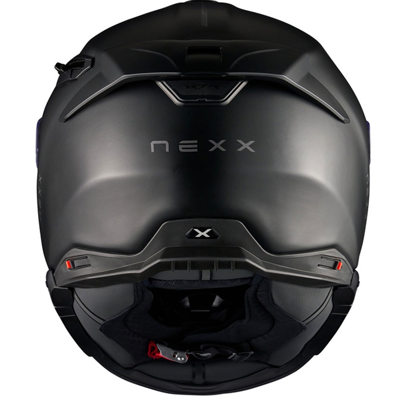 Integrēta motocikla ķivere Nexx X.TR Plain matēts melns