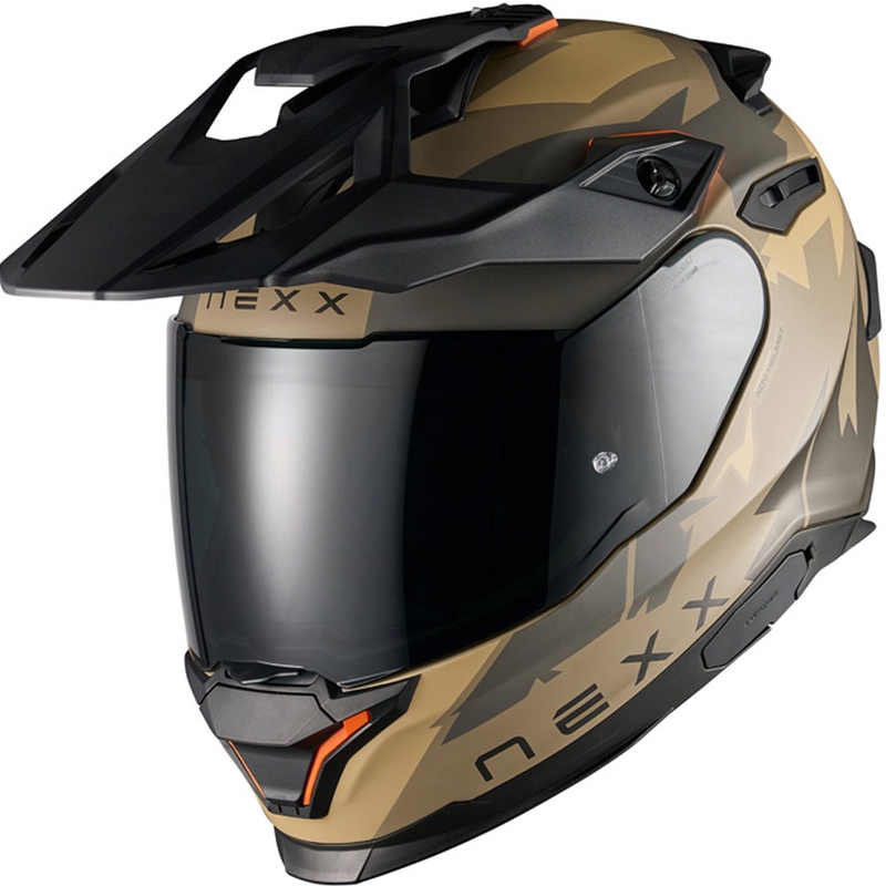 Enduro moto ķivere NEXX Y.TRAVL Primal matēta smilšaini pelēka