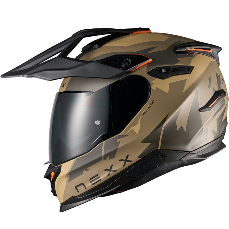 Enduro moto ķivere NEXX Y.TRAVL Primal matēta smilšaini pelēka
