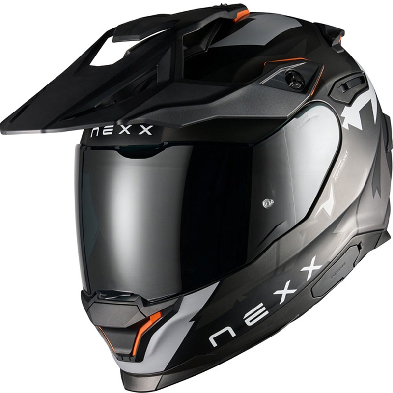 Enduro moto ķivere NEXX Y.TRAVL Primal matēta melni pelēka