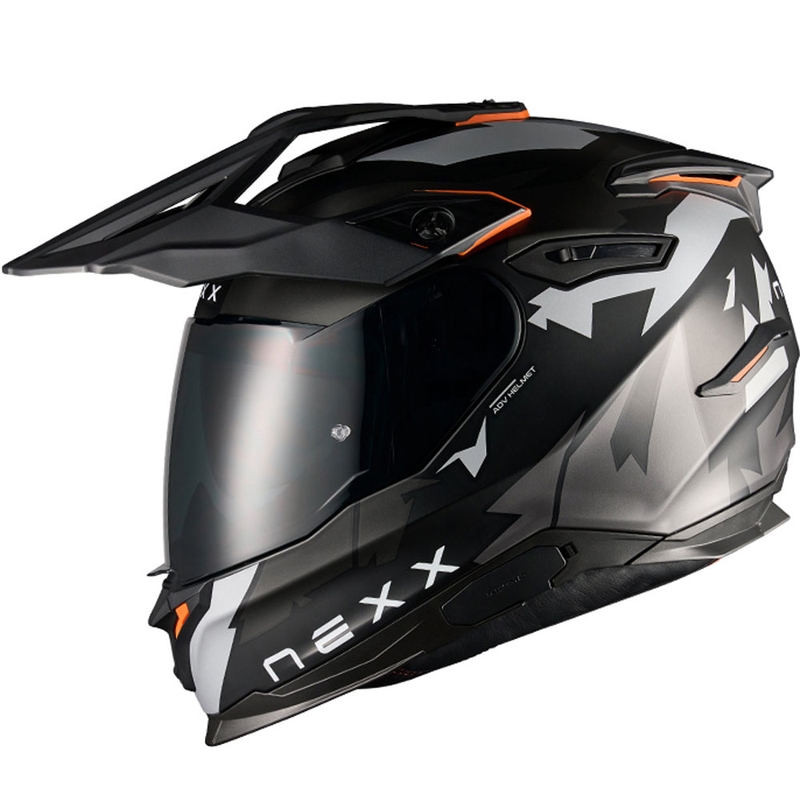 Enduro moto ķivere NEXX Y.TRAVL Primal matēta melni pelēka