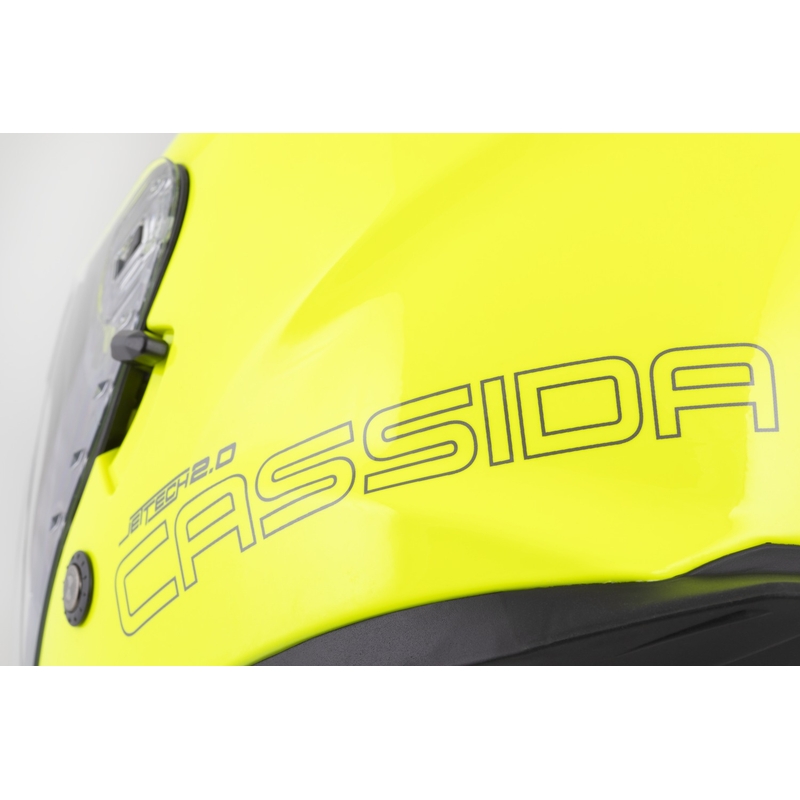 Cassida Jet Tech 2.0 RoTo fluo dzeltenā-melnā-pelēkā atvērta moto ķivere
