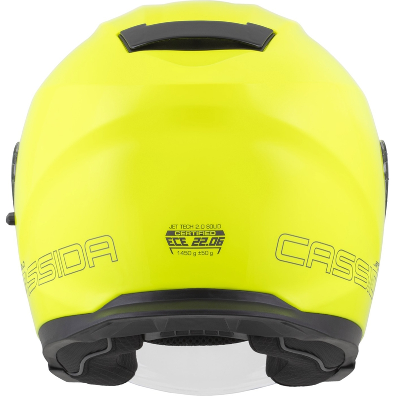 Cassida Jet Tech 2.0 RoTo fluo dzeltenā-melnā-pelēkā atvērta moto ķivere