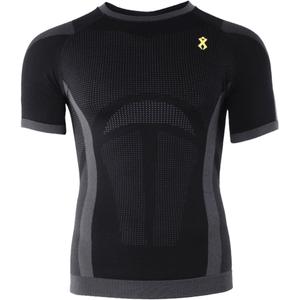Vīriešu funkcionālais T-krekls Rilax Noah melns - īsas piedurknes